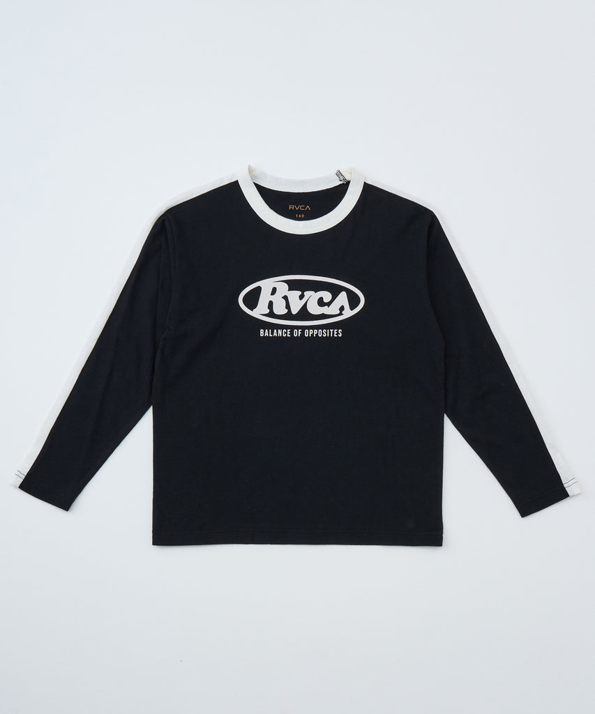 OUTLET FAMILY SALE】RVCA キッズ CLASSIC BABY FIT LS TEE ロンT 