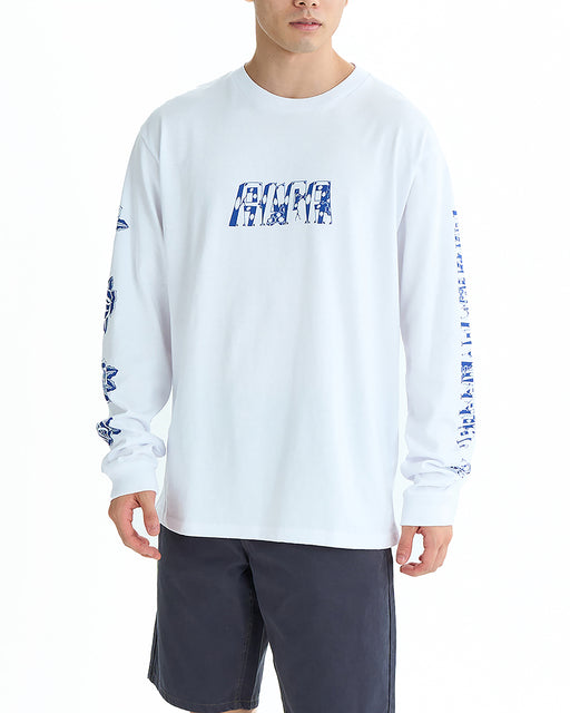 RVCA メンズ 【JESSE BARBA】 BARBAROSA LS ロンＴ 【2025年夏モデル】 WHT / XL
