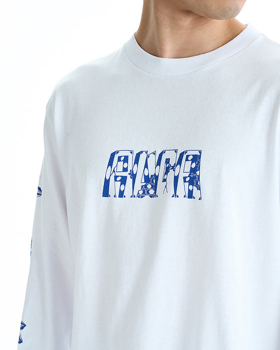 RVCA メンズ 【JESSE BARBA】 BARBAROSA LS ロンＴ 【2025年夏モデル】 WHT / XL