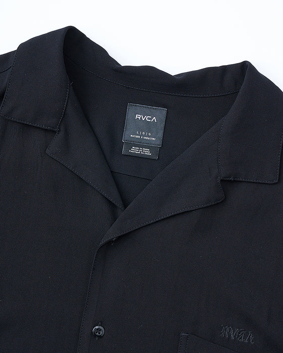 【OUTLET】RVCA メンズ IRON ON SH 半袖シャツ 【2025年夏モデル】