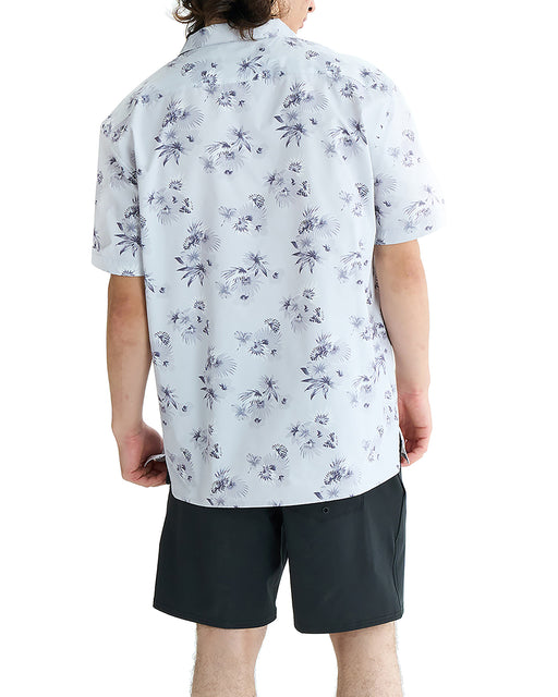 RVCA メンズ 【UTILITY】 BLOCK SHIRTS 半袖シャツ 【2025年夏モデル】 GRF / XL