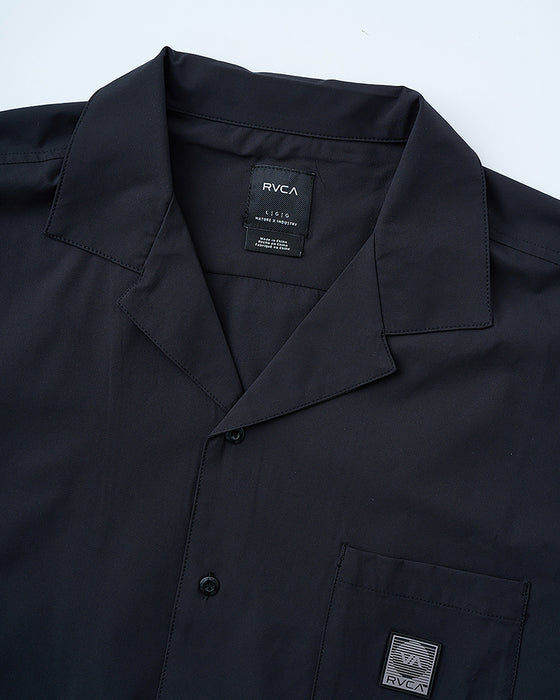 【OUTLET】RVCA メンズ 【UTILITY】 BLOCK SHIRTS 半袖シャツ 【2025年夏モデル】