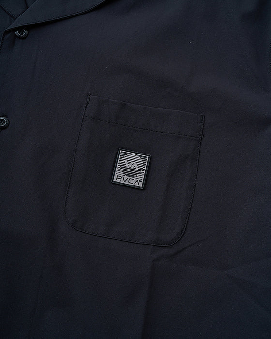 【OUTLET】RVCA メンズ 【UTILITY】 BLOCK SHIRTS 半袖シャツ 【2025年夏モデル】