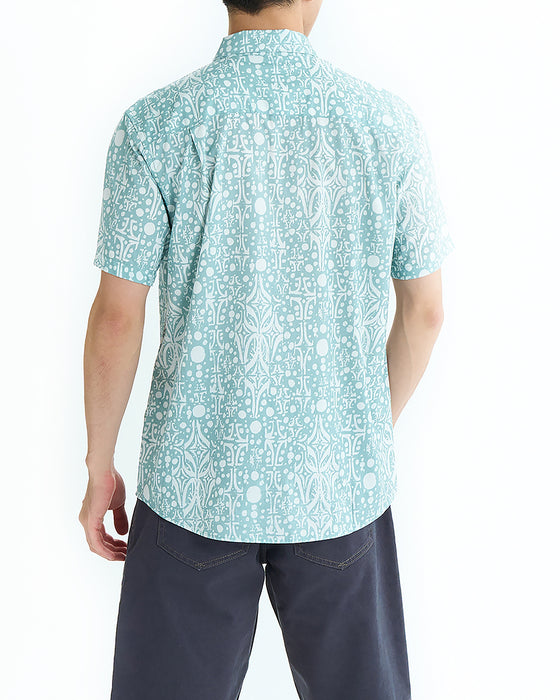 RVCA メンズ 【RICH JACOBS】 JACOBS ARCHIVE PRINT SS 半袖シャツ 【2025年夏モデル】 BN4 / XL