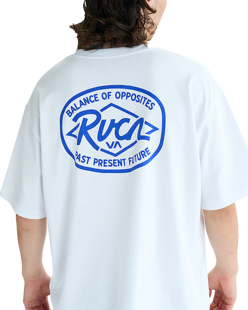 RVCA メンズ RANCH SEA SS Tシャツ 【2025年夏モデル】 WHT / XL