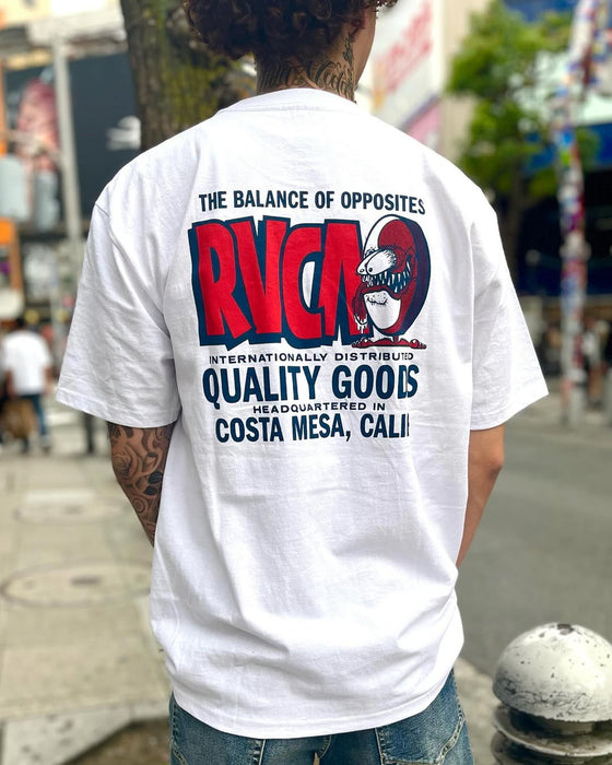 OUTLET】RVCA メンズ 【NICK SIMICH】 BALANCE FINK Tシャツ