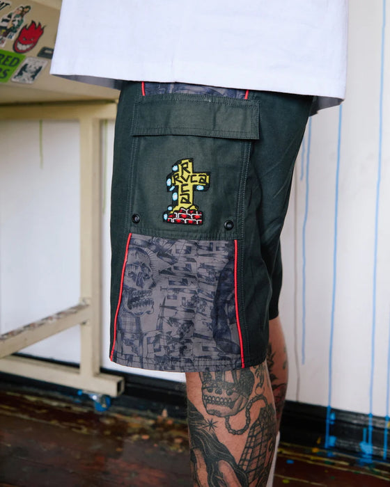 【OUTLET】RVCA メンズ 【JESSE BARBA】 JESSE BARBA TRUNK 21 ボードショーツ 【2025年夏モデル】