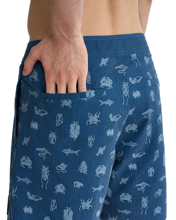 RVCA メンズ 【HAWAII】 SEA LIFE TRUNK 17 ボードショーツ 【2025年夏モデル】 ROY / 34