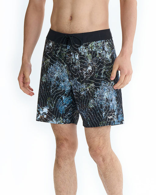 RVCA メンズ 【HAWAII】 HAWAII TOPO TRUNK 17 ボードショーツ 【2025年夏モデル】 BL2 / 34