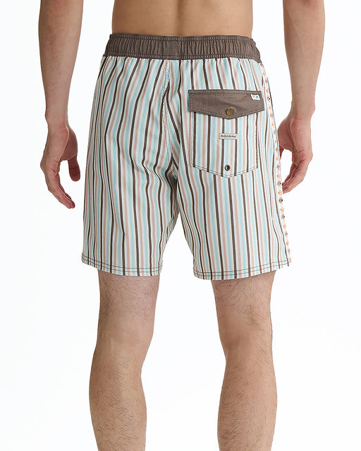 RVCA メンズ 【RICH JACOBS】 JACOBS ARCHIVE STRP ELASTIC 17 ボードショーツ 【2025年夏モデル】 MUL / XL