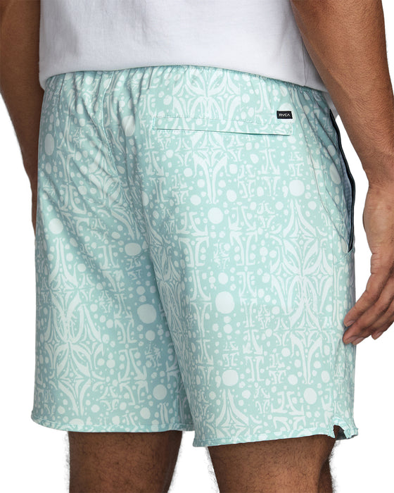 RVCA メンズ 【RICH JACOBS】 RICH JACOBS YOGGER STRETCH 17 ショートパンツ 【2025年夏モデル】 BN4 / XL