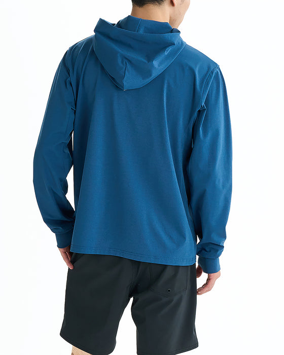 RVCA メンズ VA MARK REFLECTIVE SFHD 長袖サーフTシャツ 【2025年夏モデル】 DKD / XL