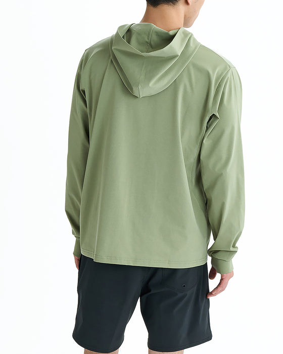 RVCA メンズ VA MARK REFLECTIVE SFHD 長袖サーフTシャツ 【2025年夏モデル】 RGR / XL