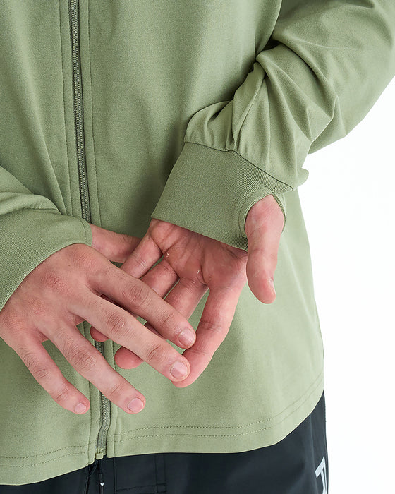 RVCA メンズ VA MARK REFLECTIVE SFHD 長袖サーフTシャツ 【2025年夏モデル】 RGR / XL