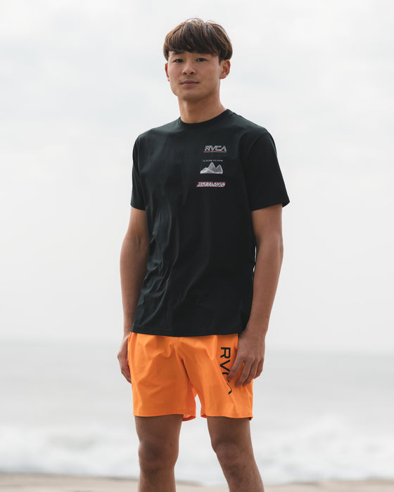 OUTLET】RVCA メンズ RVCA XT STACKS SFTT サーフTシャツ 【2025年夏