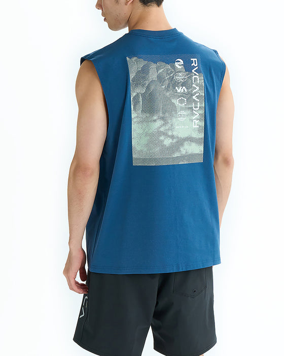RVCA メンズ RVCA HALF TONE SFTT サーフタンクトップ 【2025年夏モデル】 DKD / XL