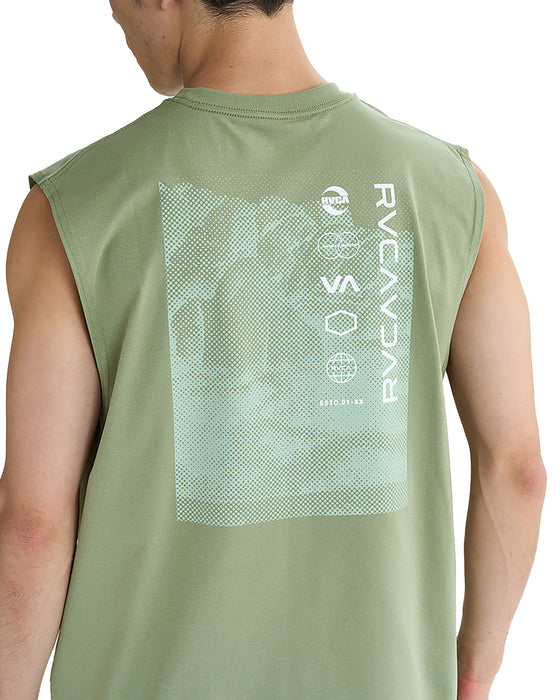 OUTLET FAMILY SALE】RVCA メンズ RVCA HALF TONE SFTT サーフタンク