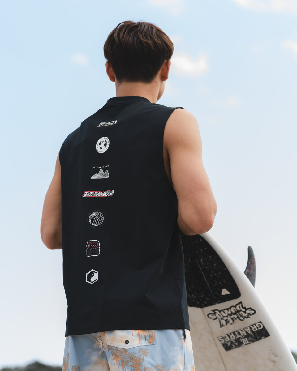 OUTLET】RVCA メンズ RVCA XT STACKS SFTT サーフタンクトップ 【2025