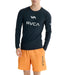 RVCA メンズ 【VA SPORT】 VA RVCA RASH LS 長袖ラッシュガード 【2025年夏モデル】 BLK / XL