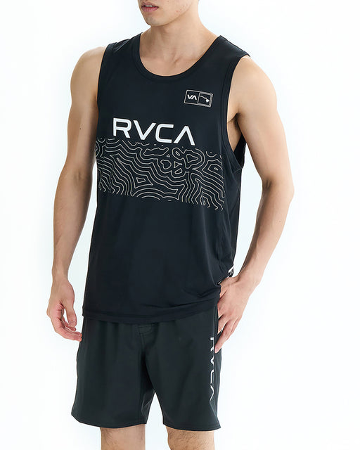 RVCA メンズ 【HAWAII】 HAWAII SPORT VENT SL ラッシュガード 【2025年夏モデル】 BL2 / XL