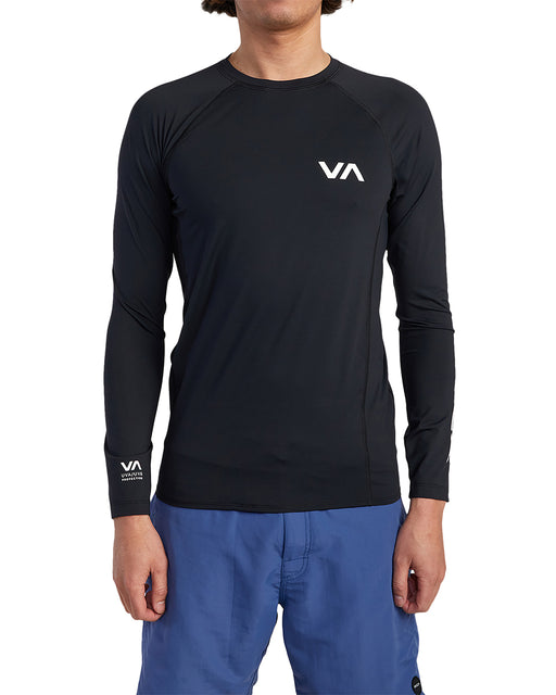 RVCA メンズ 【VA SPORT】 RVCA LS RASHGUARD 長袖ラッシュガード 【2025年夏モデル】 BL2 / XL