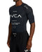 RVCA メンズ 【VA SPORT】 SPORT RASHGUARD SS ラッシュガード 【2025年夏モデル】 KVM6 / XL