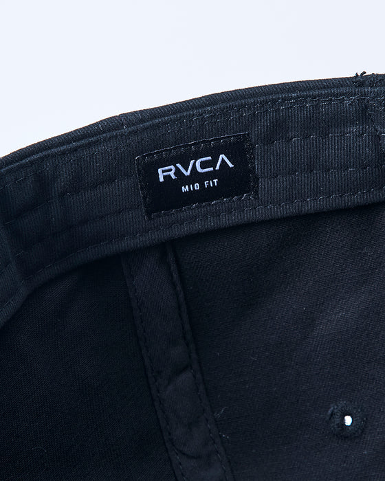RVCA メンズ BALANCE CREST CAP キャップ 【2025年夏モデル】 BLK / F