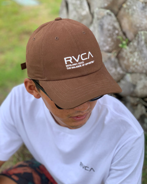 RVCA メンズ BALANCE CREST CAP キャップ 【2025年夏モデル】