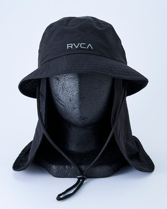 RVCA メンズ BALANCE SUN SHADE BUCKET HAT キャップ 【2025年夏モデル】 BLK / F