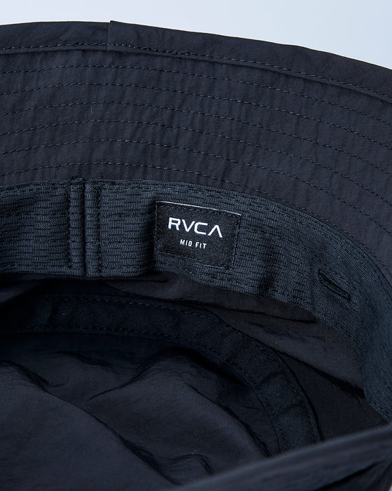 RVCA メンズ BALANCE SUN SHADE BUCKET HAT キャップ 【2025年夏モデル】 BLK / F