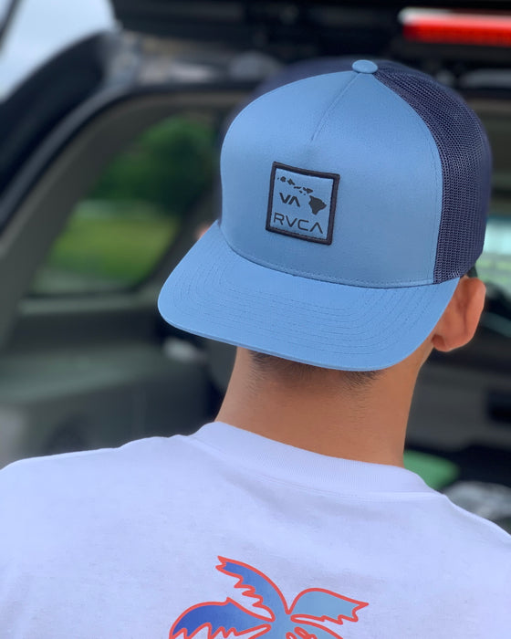 【OUTLET】RVCA メンズ 【HAWAII】 ISLANDS PATCH TRUCKER キャップ 【2025年夏モデル】