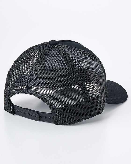 【OUTLET】【オンライン限定】RVCA メンズ VA ATW CURVED BRIM TRUCKER キャップ 【2025年夏モデル】
