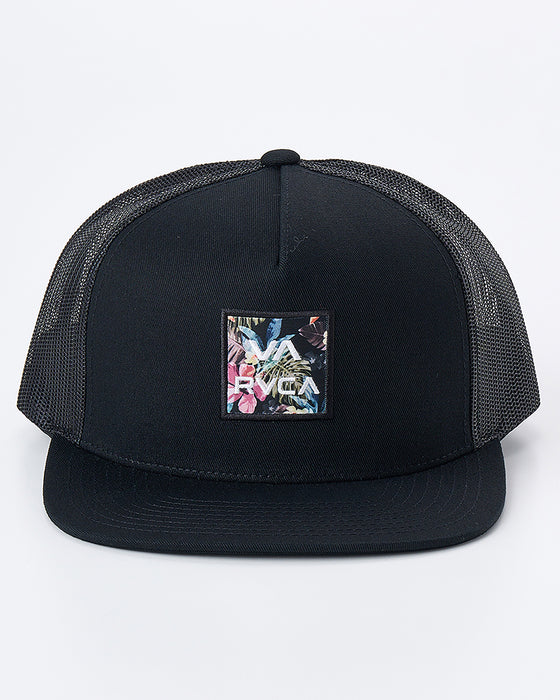 【OUTLET】【オンライン限定】RVCA メンズ VA ATW PRINT TRUCKER キャップ 【2025年夏モデル】