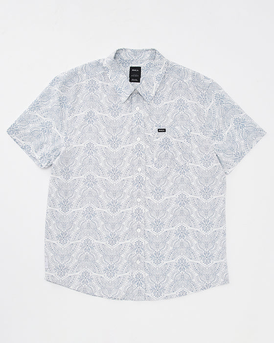 RVCA メンズ ANYTIME SS 半袖シャツ 【2025年夏モデル】