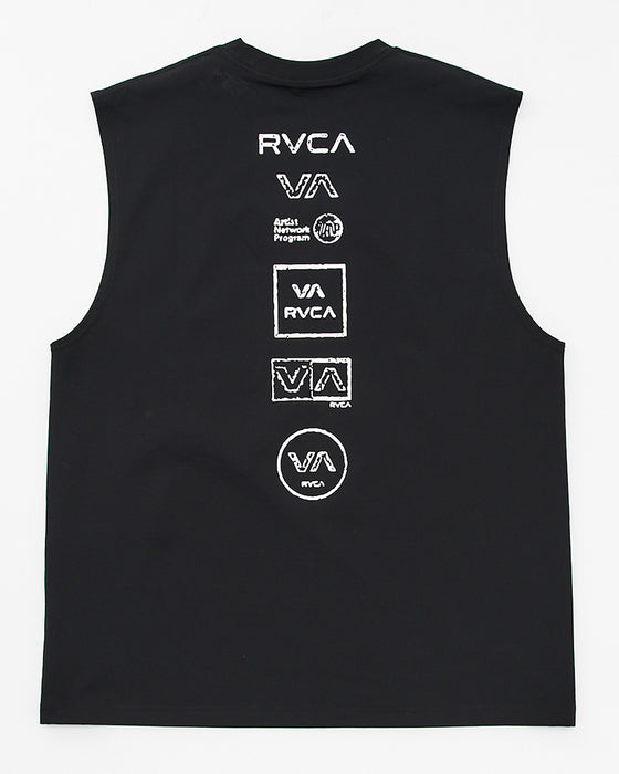 OUTLET】RVCA メンズ ANYTIME SFTT サーフタンクトップ 【2025年夏モデル】