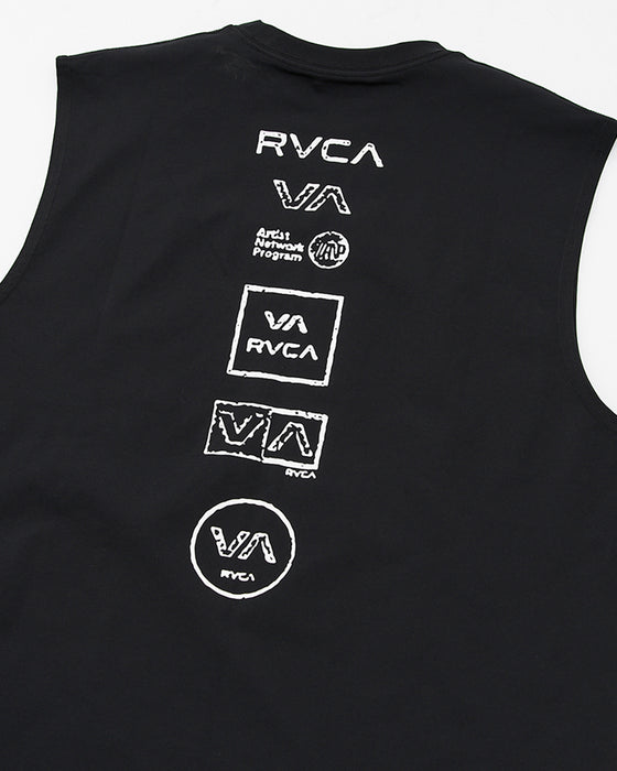 【OUTLET】RVCA メンズ ANYTIME SFTT サーフタンクトップ 【2025年夏モデル】