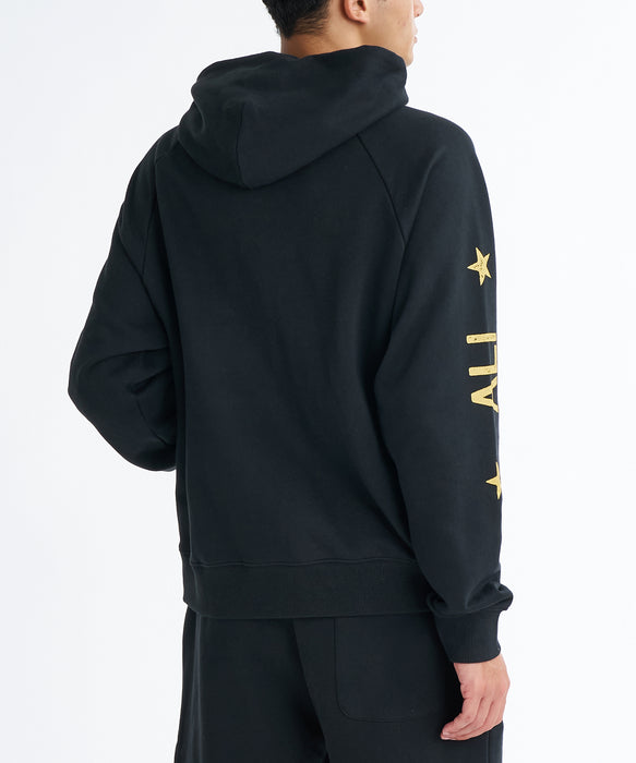 【直営店限定】RVCA メンズ VA X ALI RUMBLE HOOD パーカー 【2025年冬モデル】
