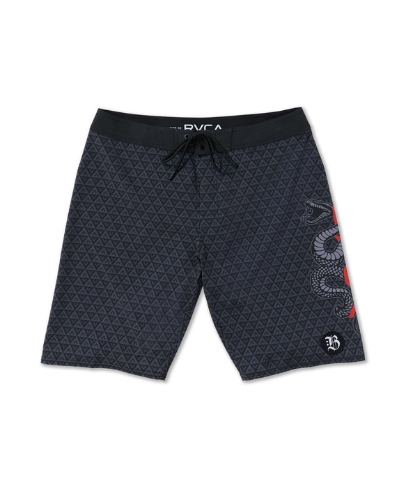 RVCA メンズ BARRON SNAKE 19 ボードショーツ 【2025年冬モデル】