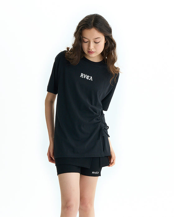 RVCA レディース WILD RVCA LOOSEFIT ST Tシャツ 【2025年夏モデル】 BLK / L