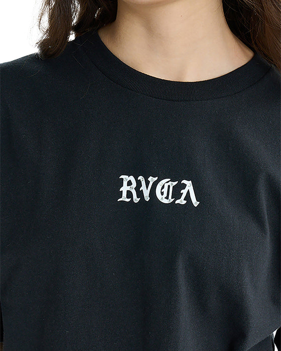 RVCA レディース WILD RVCA LOOSEFIT ST Tシャツ 【2025年夏モデル】 BLK / L