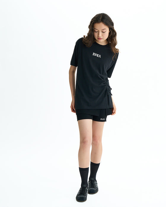 RVCA レディース WILD RVCA LOOSEFIT ST Tシャツ 【2025年夏モデル】 BLK / L