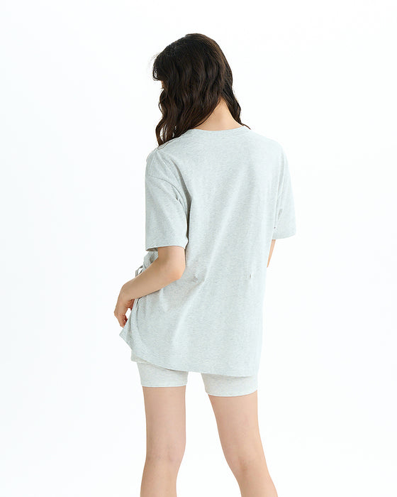RVCA レディース WILD RVCA LOOSEFIT ST Tシャツ 【2025年夏モデル】 GRY / L