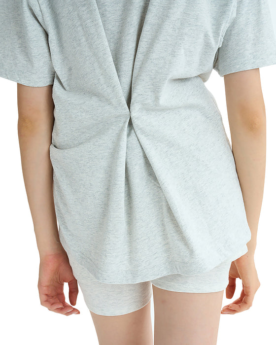 RVCA レディース WILD RVCA LOOSEFIT ST Tシャツ 【2025年夏モデル】 GRY / L