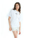 RVCA レディース WILD RVCA LOOSEFIT ST Tシャツ 【2025年夏モデル】 WHT / L