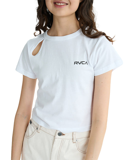RVCA レディース PARADISE BABY ST Tシャツ 【2025年夏モデル】 WHT / L