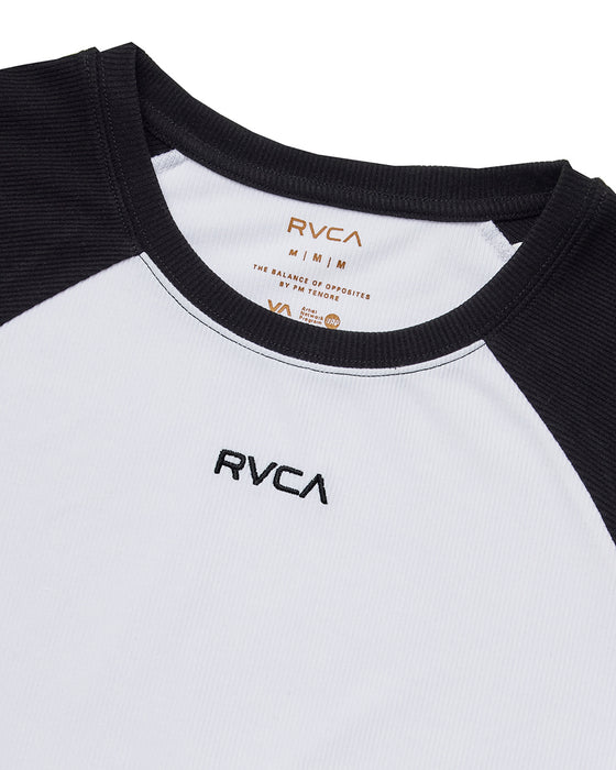 RVCA レディース MINI RVCA BABY RAGLAN ST Tシャツ 【2025年夏モデル】 BLK / L