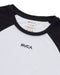 RVCA レディース MINI RVCA BABY RAGLAN ST Tシャツ 【2025年夏モデル】 BLK / L