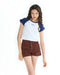 RVCA レディース MINI RVCA BABY RAGLAN ST Tシャツ 【2025年夏モデル】 MDN / L