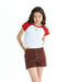 RVCA レディース MINI RVCA BABY RAGLAN ST Tシャツ 【2025年夏モデル】 PPR / L