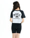 RVCA レディース TAOS CROPPED RAGLAN ST Tシャツ 【2025年夏モデル】 WHT / L